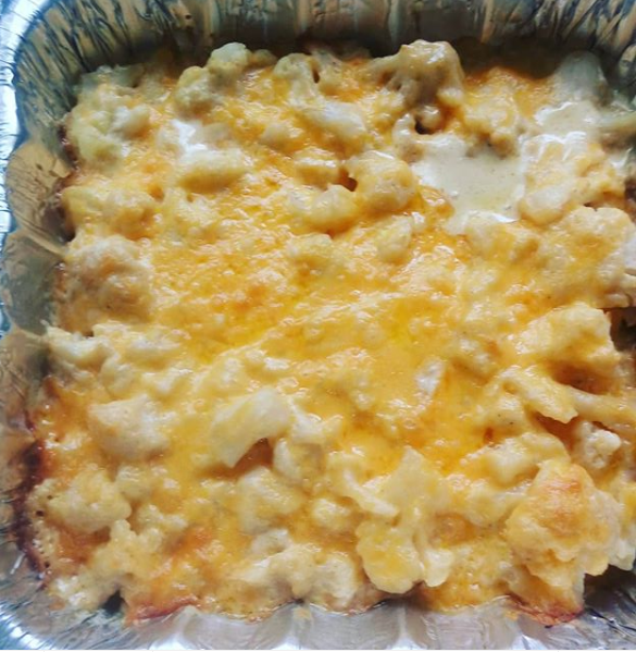cauliflower mac and cheese