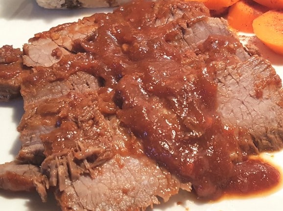 sweet and sour brisket