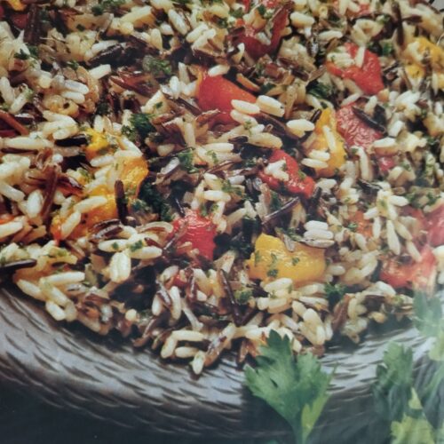 Wild Rice and Roasted Pepper Salad
