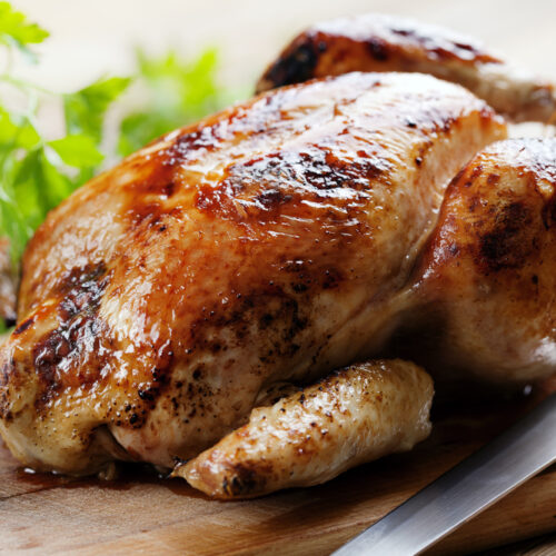 whole roast chicken